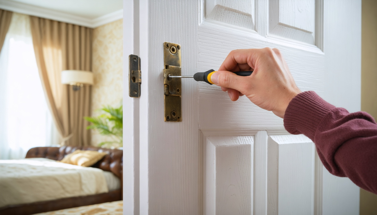 découvrez comment ajuster facilement les gonds d'une porte de chambre grâce à notre guide pratique étape par étape, pour assurer une fermeture parfaite et prolonger la durée de vie de votre porte.