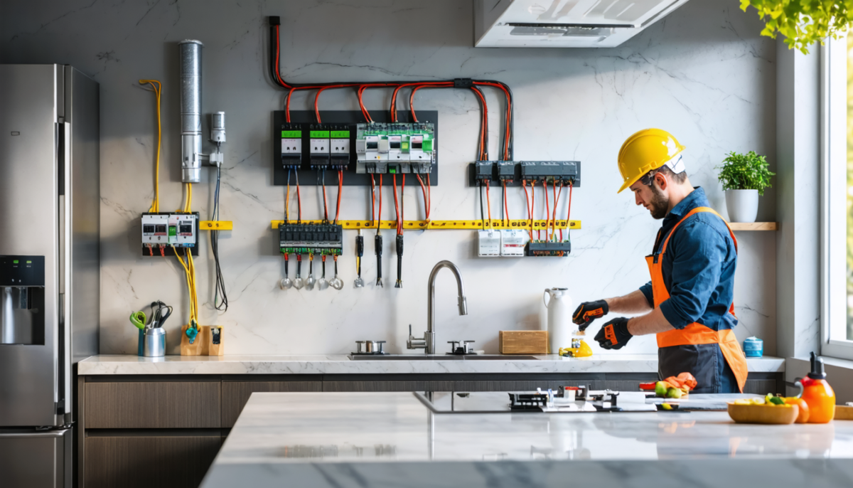 découvrez les étapes essentielles pour la mise aux normes électriques de votre cuisine et garantissez la sécurité de votre installation électrique domestique.
