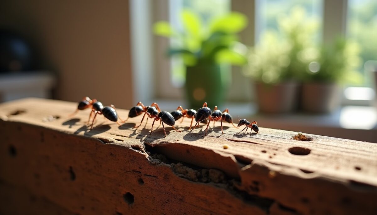 Fourmis charpentières : découvrez les risques qu'elles présentent pour votre maison