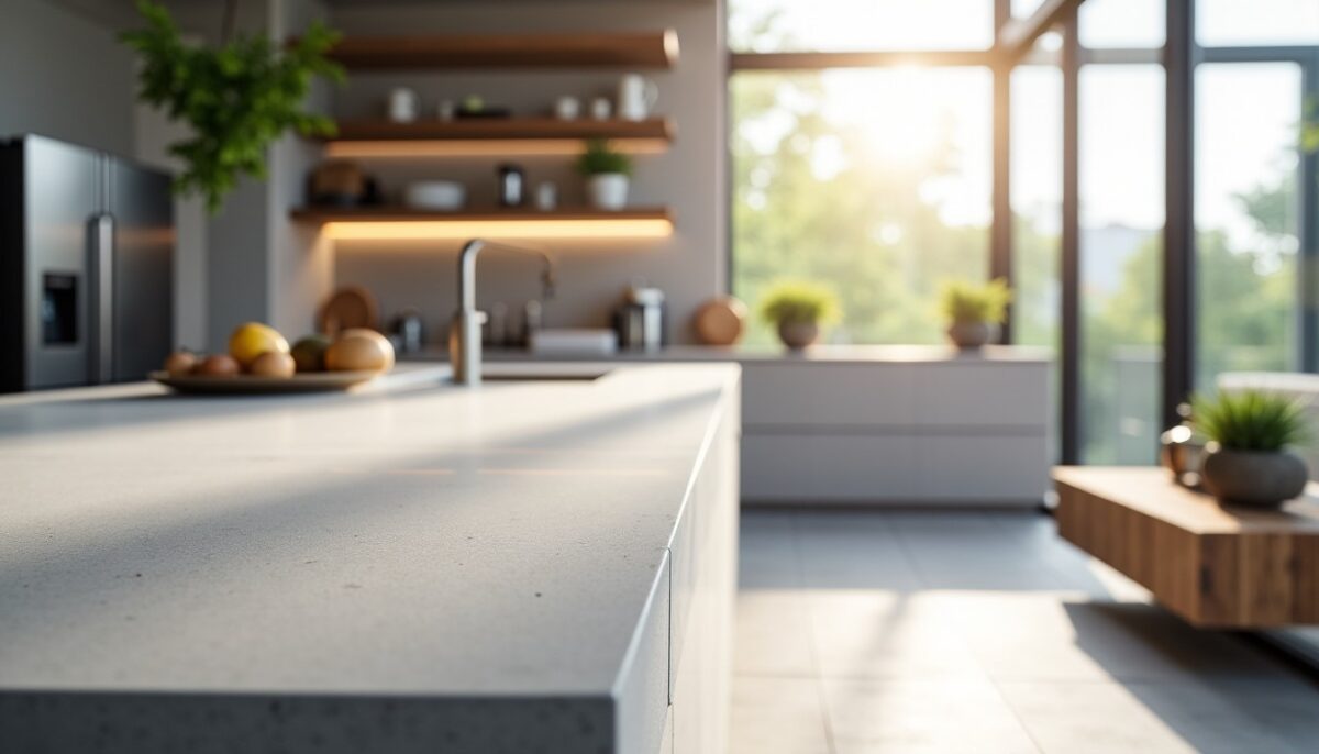 Cuisine en béton cellulaire : découvrez les bénéfices pour un aménagement optimal