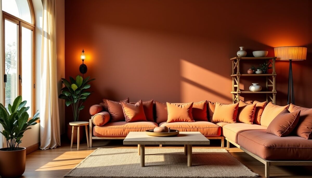 Adopter la teinte terre cuite pour une décoration intérieure chaleureuse et authentique
