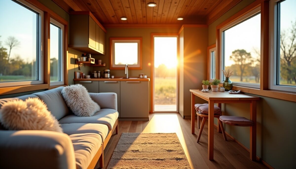 Astuces ingénieuses pour aménager l’intérieur d’une tiny house : allier fonctionnalité et confort chaleureux