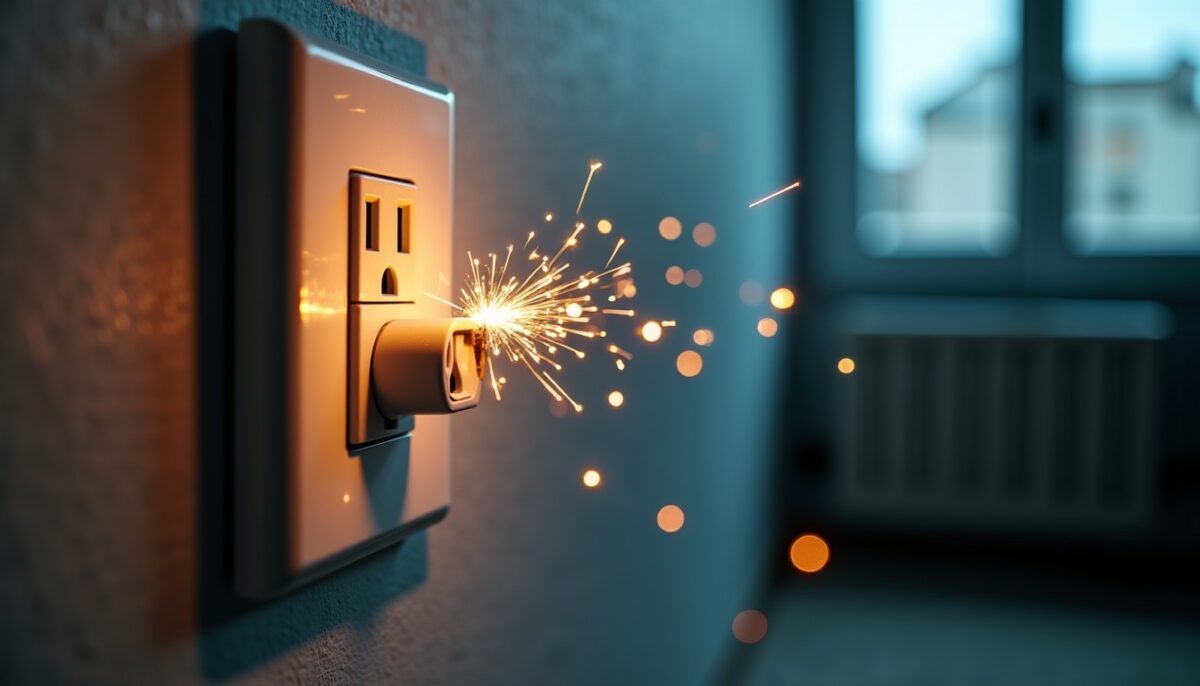 Prise murale qui crépite : causes, dangers et conseils pour assurer ta sécurité électrique