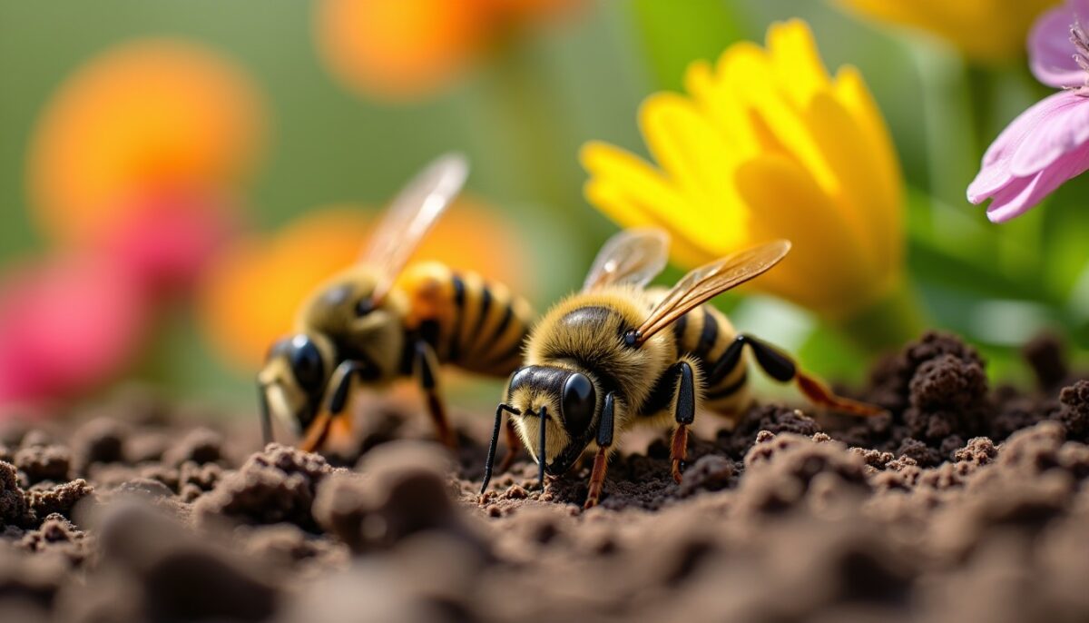 Abeille de terre : comment l'identifier et la distinguer des autres insectes ?